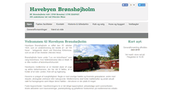 Desktop Screenshot of broenshoejholm.dk