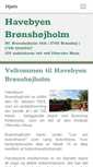 Mobile Screenshot of broenshoejholm.dk